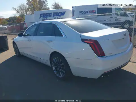 1G6KD5RS3HU139108 — 2017 Cadillac CT6, фото 4 с аукциона IAAI, Передняя часть
