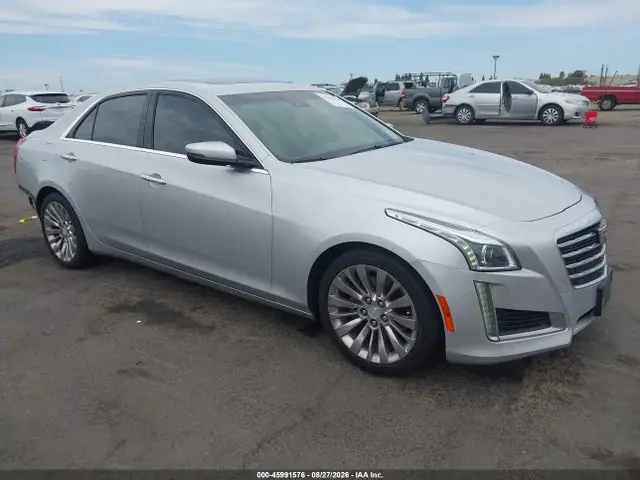 1G6AR5SS0H0153143 — 2017 Cadillac CTS Luxury, Задняя часть слева (Left Rear), фото до ремонта