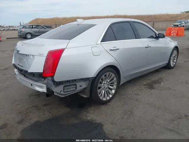 1G6AR5SS0H0153143 — 2017 Cadillac CTS Luxury, фото 4 с аукциона IAAI 30.09.2026, Задняя часть слева