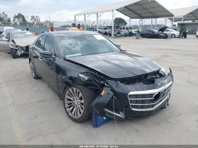 1G6AZ5S35E0148668 — 2014 Cadillac Cts Premium, Передняя часть (Front End), фото до ремонта