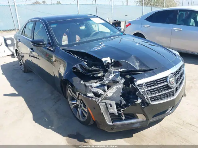 1G6AV5S8XE0164601 — 2014 Cadillac Cts Vsport Premium, Передняя часть справа (Right Front), фото до ремонта