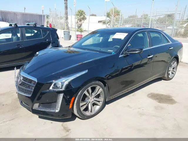 1G6AV5S8XE0164601 — 2014 Cadillac Cts Vsport Premium, фото 2 с аукциона IAAI 14.10.2026, Передняя часть справа