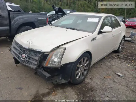 2008 Cadillac Cts Standard VIN 1G6DT57V380210047 фото 2