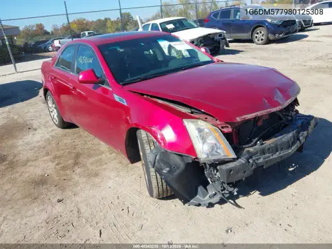 1G6DM577980125308 — 2008 Cadillac CTS, Передняя часть, фото до ремонта