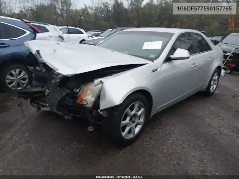 1G6DF577590157765 — 2009 Cadillac CTS, фото 2 с аукциона IAAI, Передняя часть