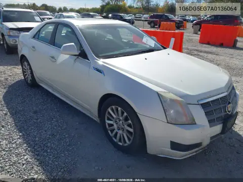 1G6DG5EG7A0136064 — 2010 Cadillac CTS, Естественный износ, фото до ремонта