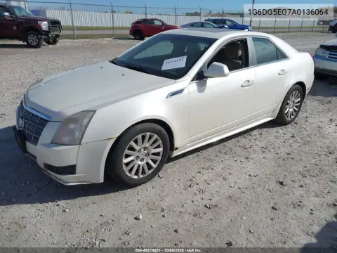 2010 Cadillac Cts Luxury VIN 1G6DG5EG7A0136064 фото 2