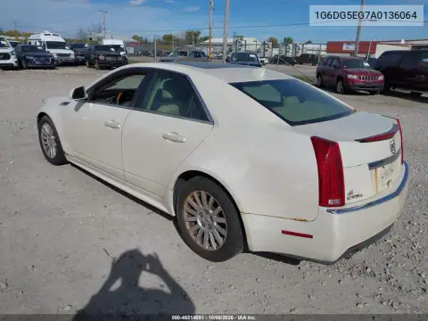 2010 Cadillac Cts Luxury VIN 1G6DG5EG7A0136064 фото 3