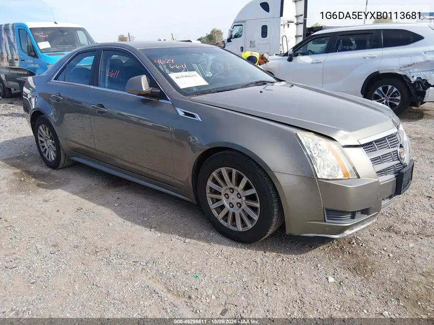 2011 Cadillac Cts VIN 1G6DA5EYXB0113681 фото 2