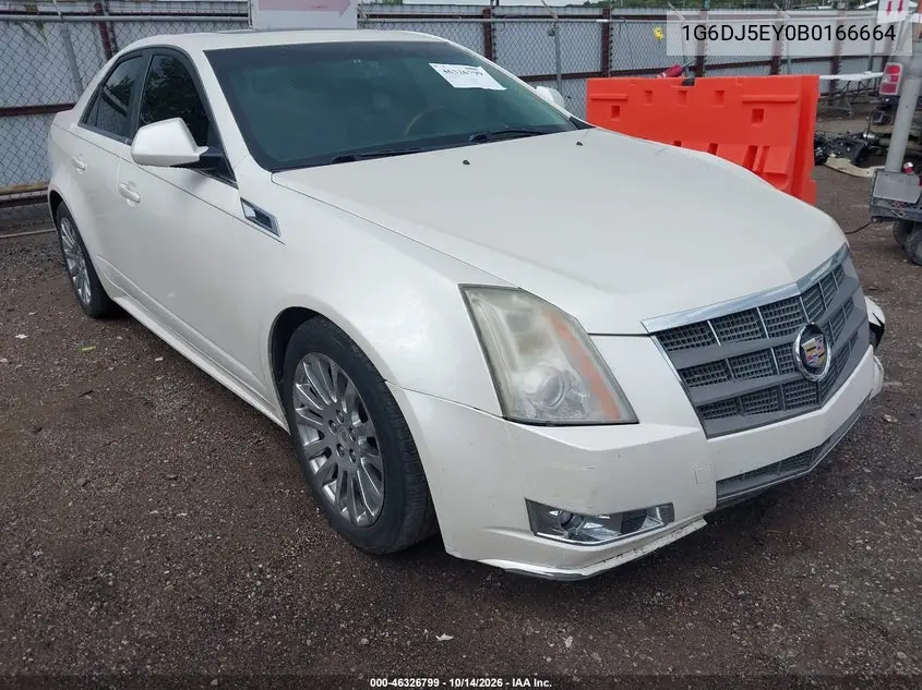 1G6DJ5EY0B0166664 — 2011 Cadillac CTS, фото 2 с аукциона IAAI, Передняя часть слева