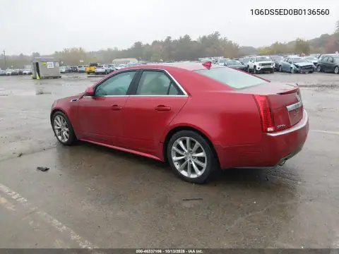 2011 Cadillac Cts Premium VIN 1G6DS5ED0B0136560 фото 4