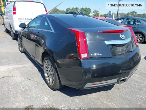 2012 Cadillac Cts Premium VIN 1G6DS1E35C0107346 фото 3