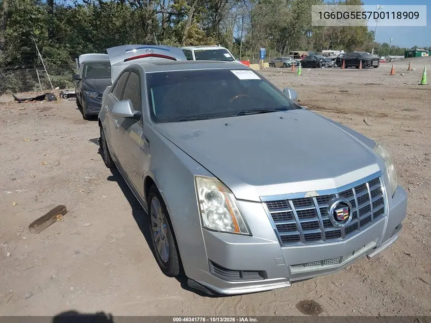 1G6DG5E57D0118909 — 2013 Cadillac CTS, фото 2 с аукциона IAAI, Справа сзади