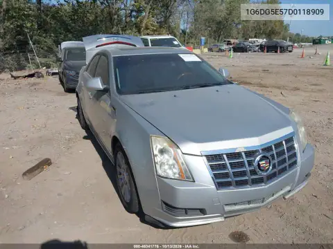 1G6DG5E57D0118909 — 2013 Cadillac CTS, Справа сзади, фото до ремонта