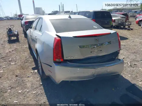 1G6DG5E57D0118909 — 2013 Cadillac CTS, фото 4 с аукциона IAAI, Справа сзади