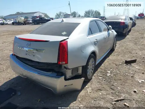 1G6DG5E57D0118909 — 2013 Cadillac CTS, фото 5 с аукциона IAAI, Справа сзади