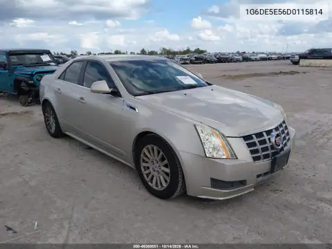 1G6DE5E56D0115814 — 2013 Cadillac CTS, Задняя часть, фото до ремонта