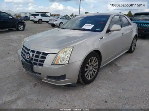 1G6DE5E56D0115814 — 2013 Cadillac CTS, фото 3 с аукциона IAAI, Задняя часть