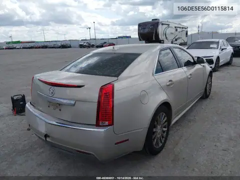 1G6DE5E56D0115814 — 2013 Cadillac CTS, фото 5 с аукциона IAAI, Задняя часть