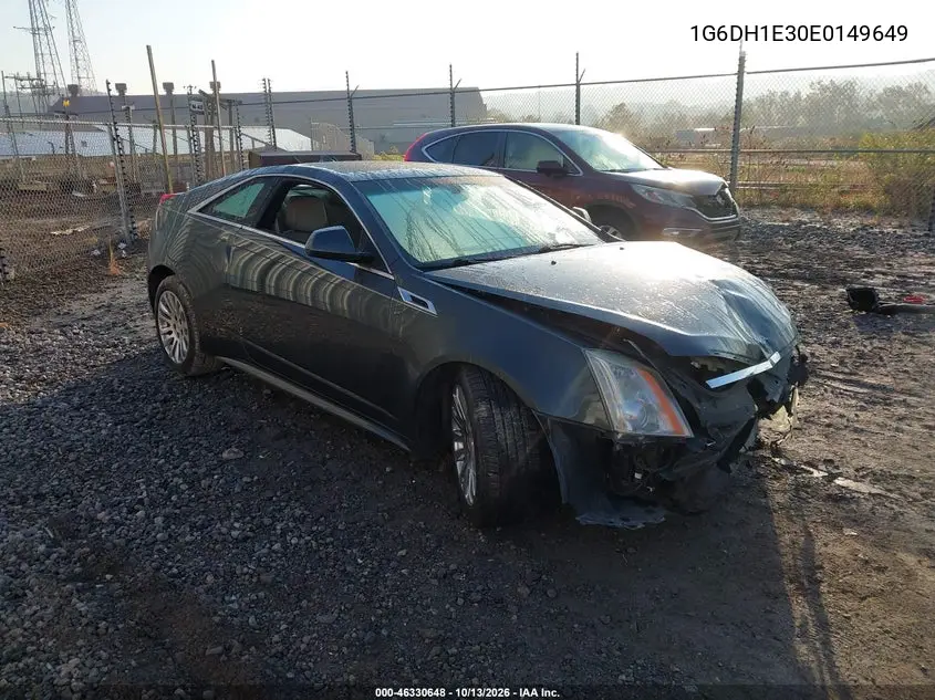 1G6DH1E30E0149649 Cadillac CTS 2014 — повреждение Передняя часть, фото до ремонта