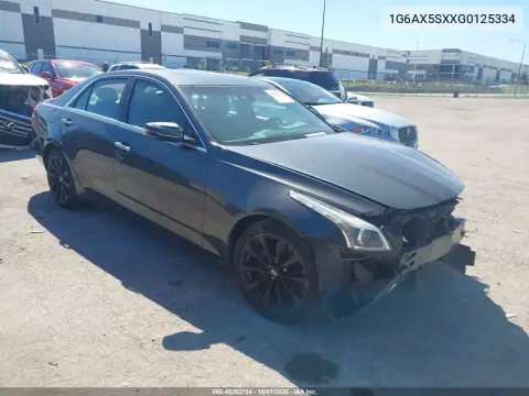 1G6AX5SXXG0125334 — 2016 Cadillac CTS, Передняя часть, фото до ремонта