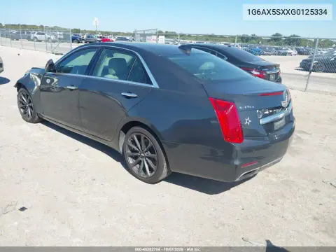 2016 Cadillac Cts Luxury Collection VIN 1G6AX5SXXG0125334 фото 4