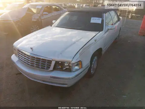 1999 Cadillac Deville Standard VIN 1G6KD54Y5XU764314 фото 3