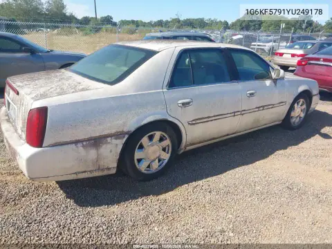 2000 Cadillac Deville Dts VIN 1G6KF5791YU249178 фото 4