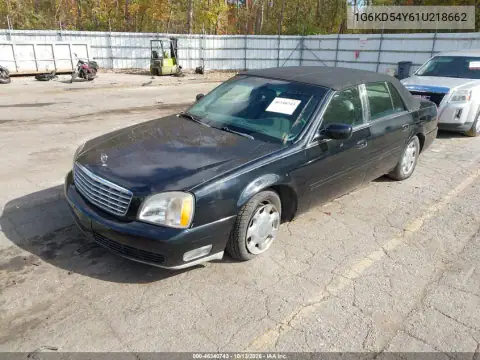 1G6KD54Y61U218662 — 2001 Cadillac De Ville, фото 3 с аукциона IAAI, Естественный износ