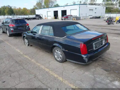 1G6KD54Y61U218662 — 2001 Cadillac De Ville, фото 4 с аукциона IAAI, Естественный износ