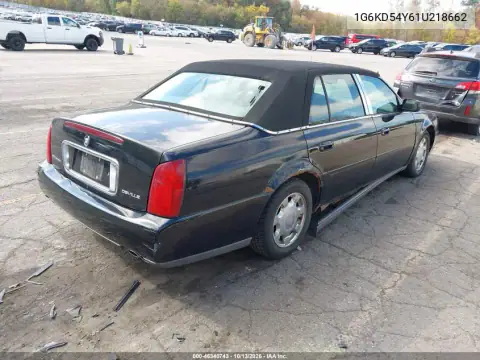 1G6KD54Y61U218662 — 2001 Cadillac De Ville, фото 5 с аукциона IAAI, Естественный износ