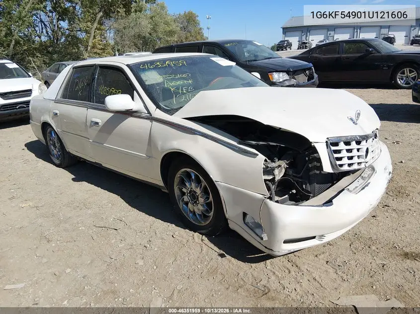 1G6KF54901U121606 Cadillac De Ville 2001 — повреждение Передняя часть, фото до ремонта