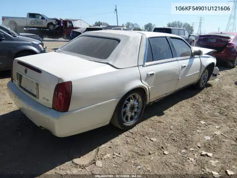 1G6KF54901U121606 — 2001 Cadillac De Ville, фото 4 с аукциона IAAI, Передняя часть