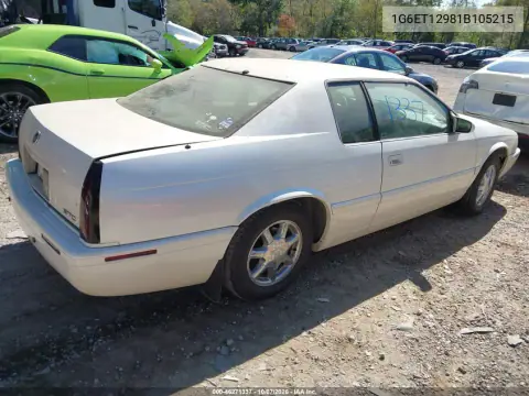 2001 Cadillac Eldorado Etc VIN 1G6ET12981B105215 фото 4