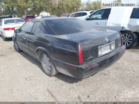 2001 Cadillac Eldorado Etc VIN 1G6ET12911B109221 фото 4