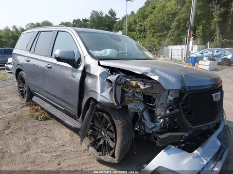 1GYS4GKL2MR396084 — 2021 Cadillac Escalade 4WD Sport Platinum, Передняя часть (Front End), фото до ремонта