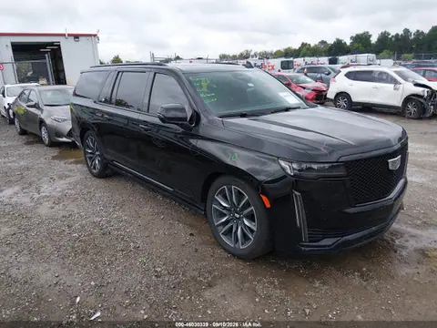 1GYS4RKLXMR265853 — 2021 Cadillac Escalade Esv 4WD Sport Platinum, Левый бок (Left Side), фото до ремонта