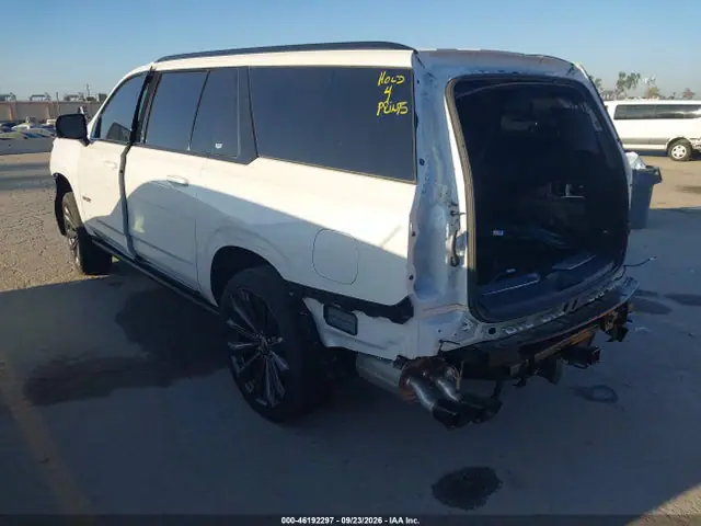 1GYS9SR91SR392040 — 2025 Cadillac Escalade Esv V-Series, фото 3 с аукциона IAAI 14.10.2026, Угон