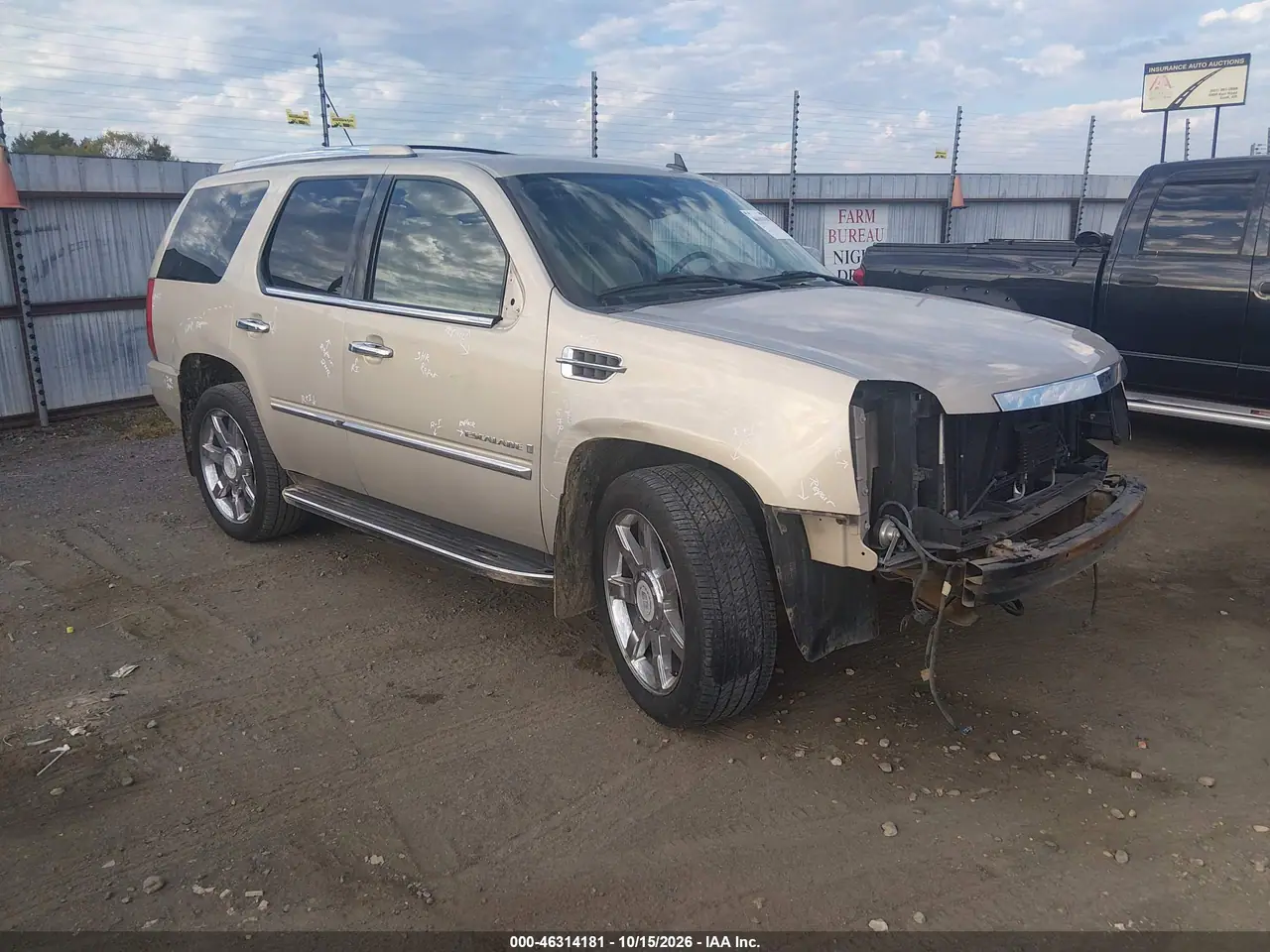 1GYFK63858R125652 — 2008 Cadillac Escalade, фото 2 с аукциона IAAI, Левый бок