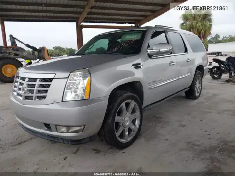 2011 Cadillac Escalade Esv Premium VIN 1GYS3JEFXBR221861 фото 3