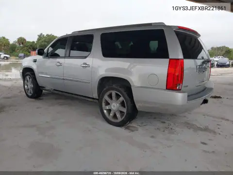 2011 Cadillac Escalade Esv Premium VIN 1GYS3JEFXBR221861 фото 4