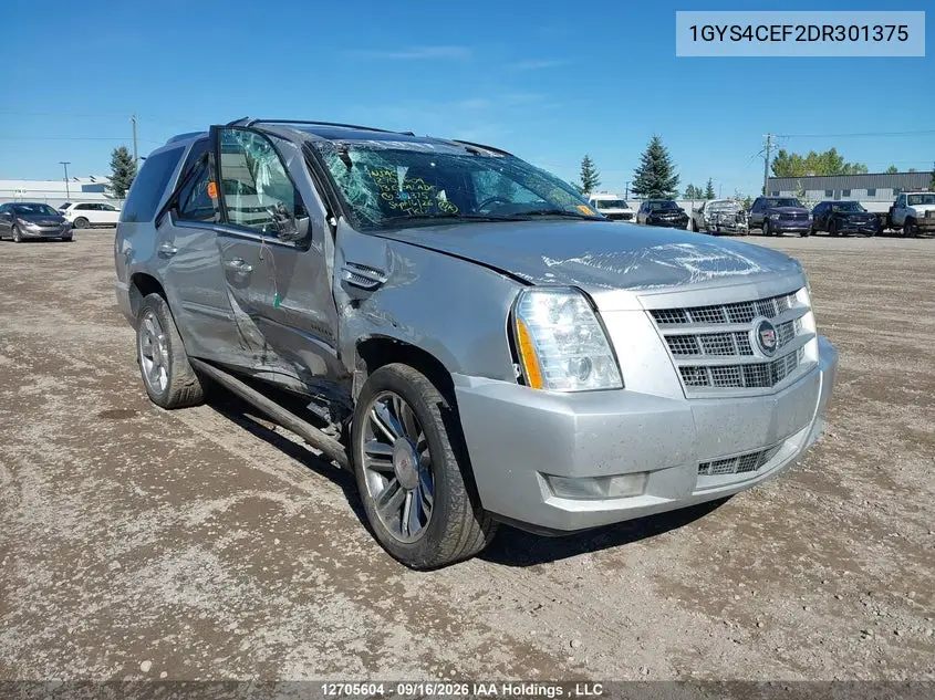 2013 Cadillac Escalade Premium VIN 1GYS4CEF2DR301375 фото 1