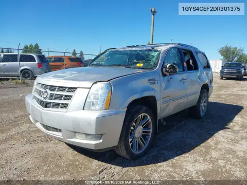 2013 Cadillac Escalade Premium VIN 1GYS4CEF2DR301375 фото 2