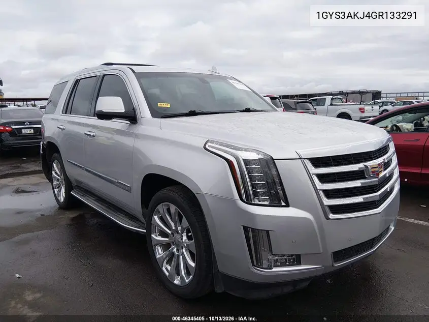 1GYS3AKJ4GR133291 — 2016 Cadillac Escalade, фото 2 с аукциона IAAI, Задняя часть