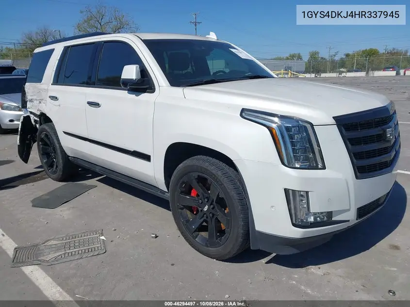 2017 Cadillac Escalade Platinum VIN 1GYS4DKJ4HR337945 фото 1