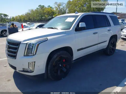2017 Cadillac Escalade Platinum VIN 1GYS4DKJ4HR337945 фото 2