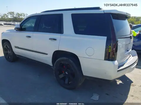 2017 Cadillac Escalade Platinum VIN 1GYS4DKJ4HR337945 фото 3