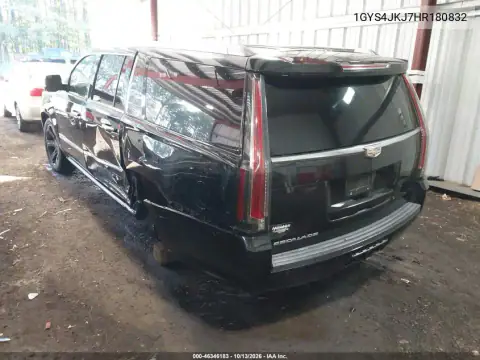 1GYS4JKJ7HR180832 — 2017 Cadillac Escalade, фото 4 с аукциона IAAI, Сзади слева