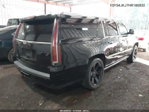 1GYS4JKJ7HR180832 — 2017 Cadillac Escalade, фото 5 с аукциона IAAI, Сзади слева