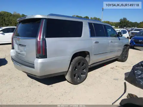 1GYS4JKJ9JR149118 — 2018 Cadillac Escalade, фото 5 с аукциона IAAI, Передняя часть